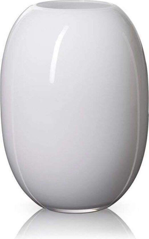 - Super Vase H25 Glass/White Piet Hein