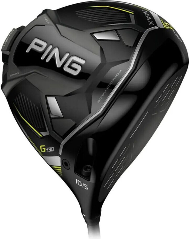 Ping G430 Driver Max Høyre Stiff 9° Hzrdus Smoke Red Rdx Std Lengde Tour Velvet White