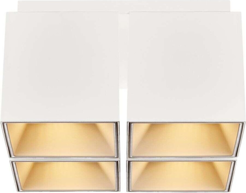 - Ethan 4 Taklampe White