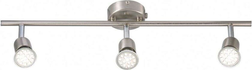 - Avenue 3-Rail Taklampe Brushed Steel