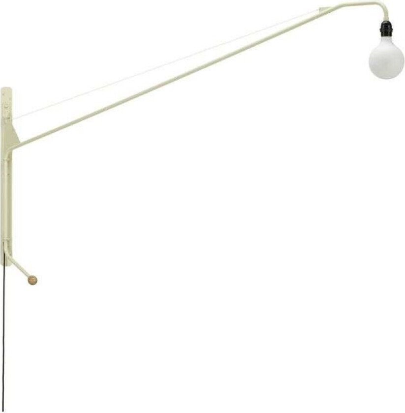- Potence Vegglampe Prouvé Blanc Colombe