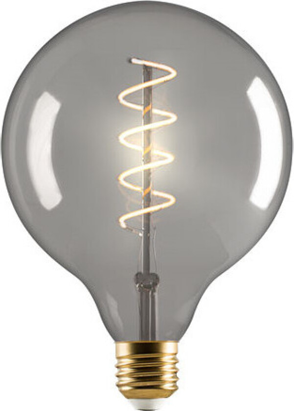- Pære LED 4W (180lm) Ø125 Smoked CRI90+ Dimbar E27