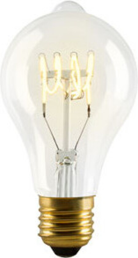 - Pære LED 4W (180lm) Klar CRI90+ Dimbar E27