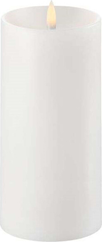 - Kubbelys LED w/shoulder Nordic White 7,8 x 15 cm