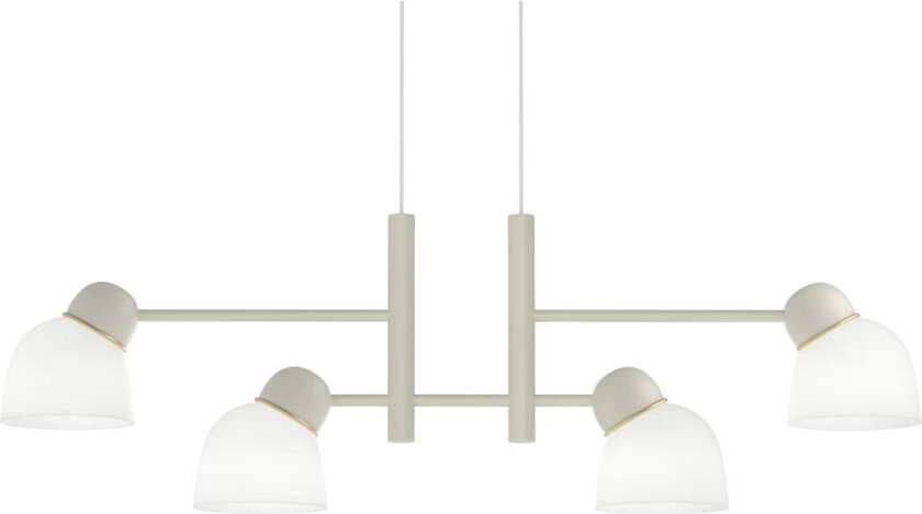 - Bird Pendel L119,3 Sand/Brass/Opal