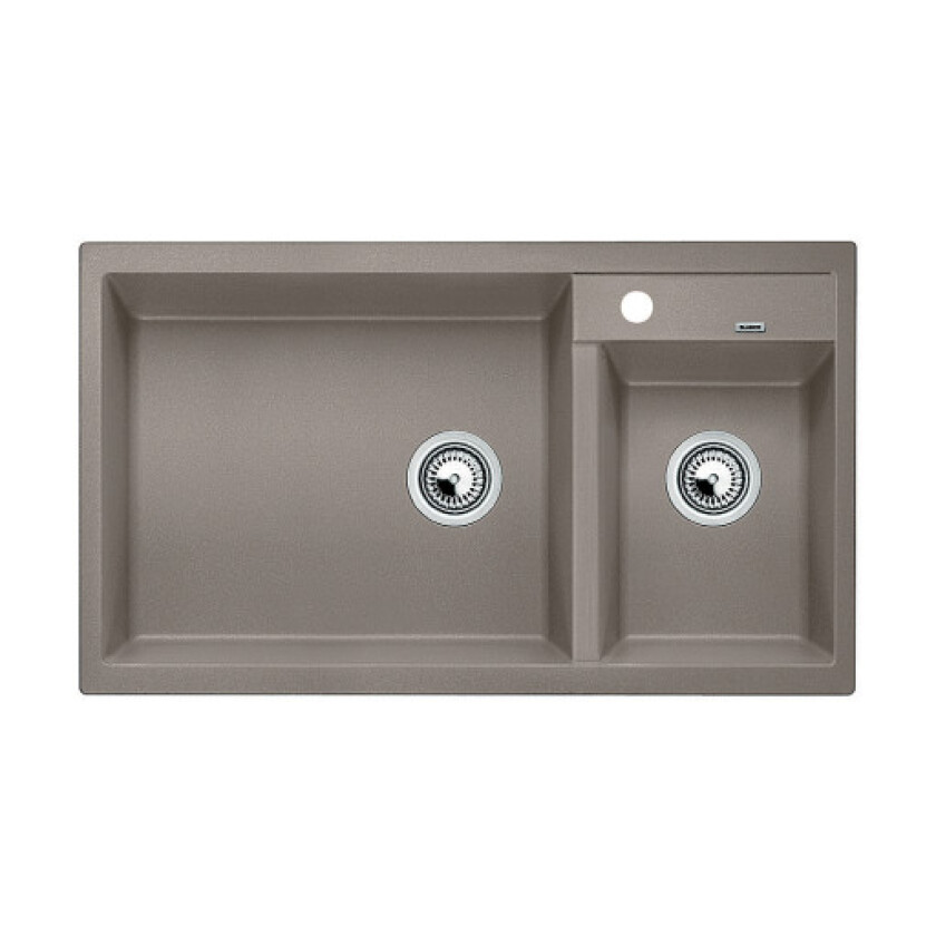 Metra 9 kjøkkenvask, 86x50 cm, brun