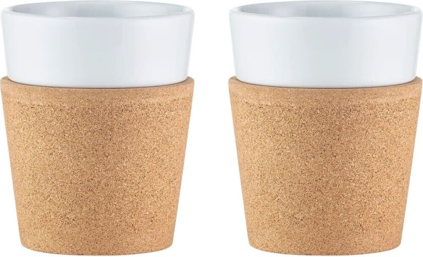 Bodum Bistro kopp med kork 2-pakn. 30 cl