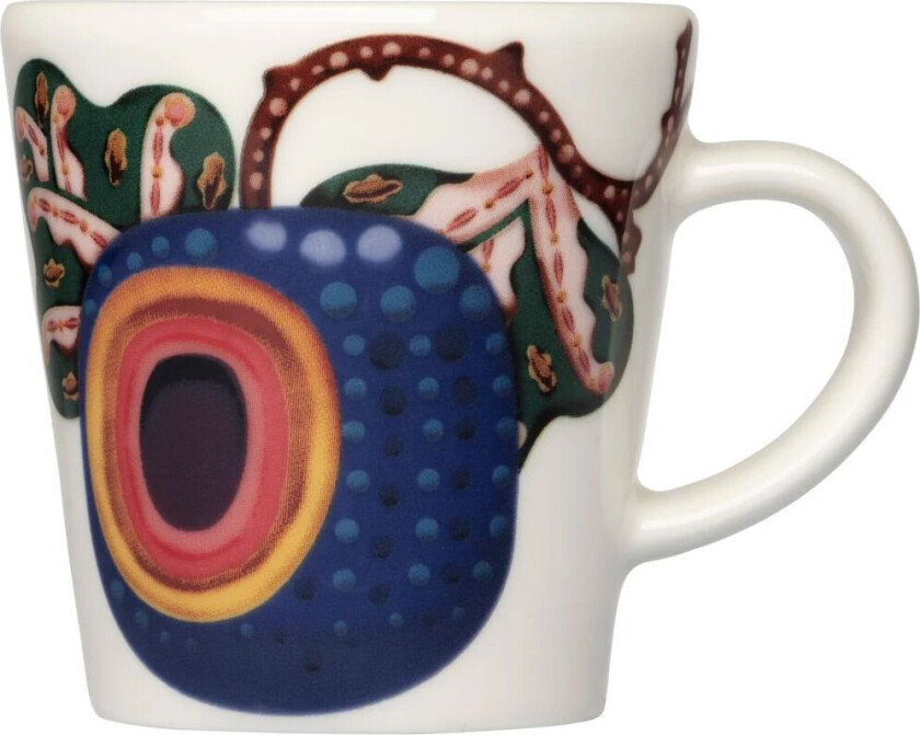 iittala Taika Sato espressokopp 10 cl Hvit-flerfarget