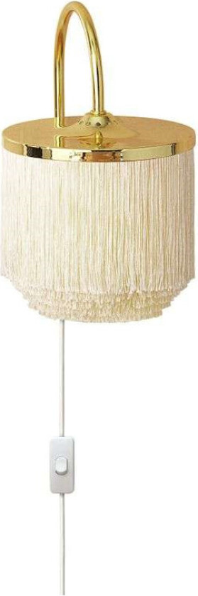 - Fringe Vegglampe Cream White