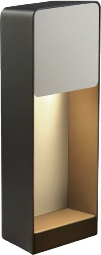 - Lab A35 Utendørs Vegglampe Graphite Grey/White