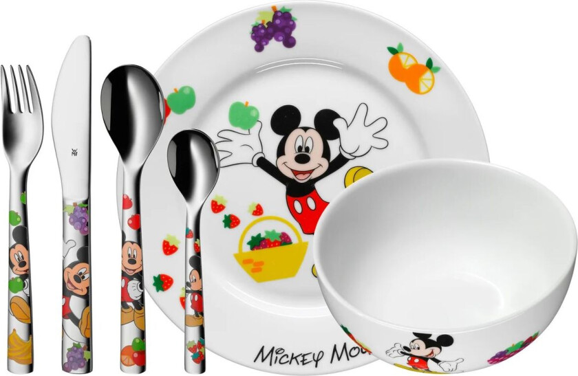 barneservise 6 deler Mickey Mouse