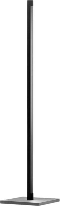 - Inlay F1 Linear Gulvlampe Satin Matt Black/Satin Silver