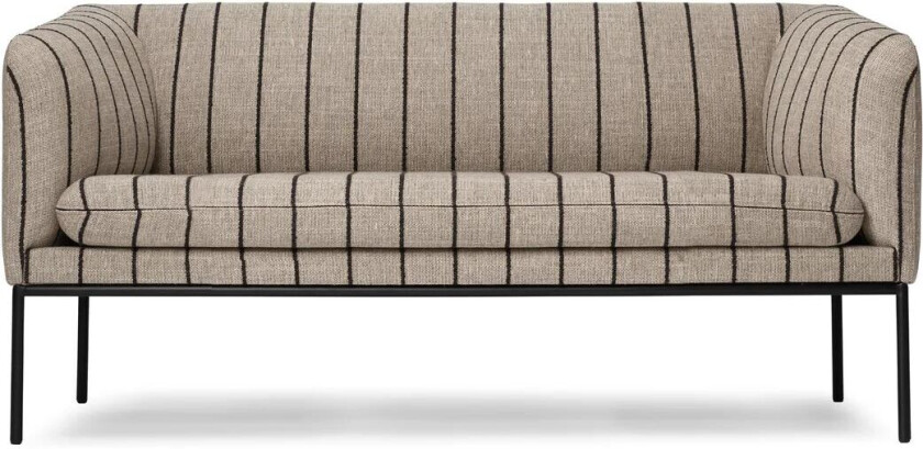 Turn sofa 2-seter Pasadena (stripete)