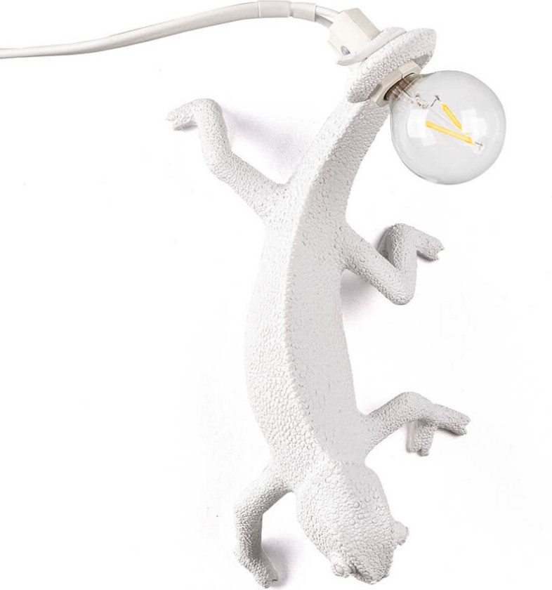 - Chameleon Right-Going Down Vegglampe Hvit