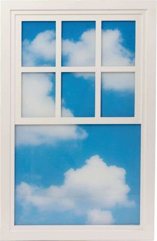 - Window 1 Vegg-/Gulvlampe White/Light Blue