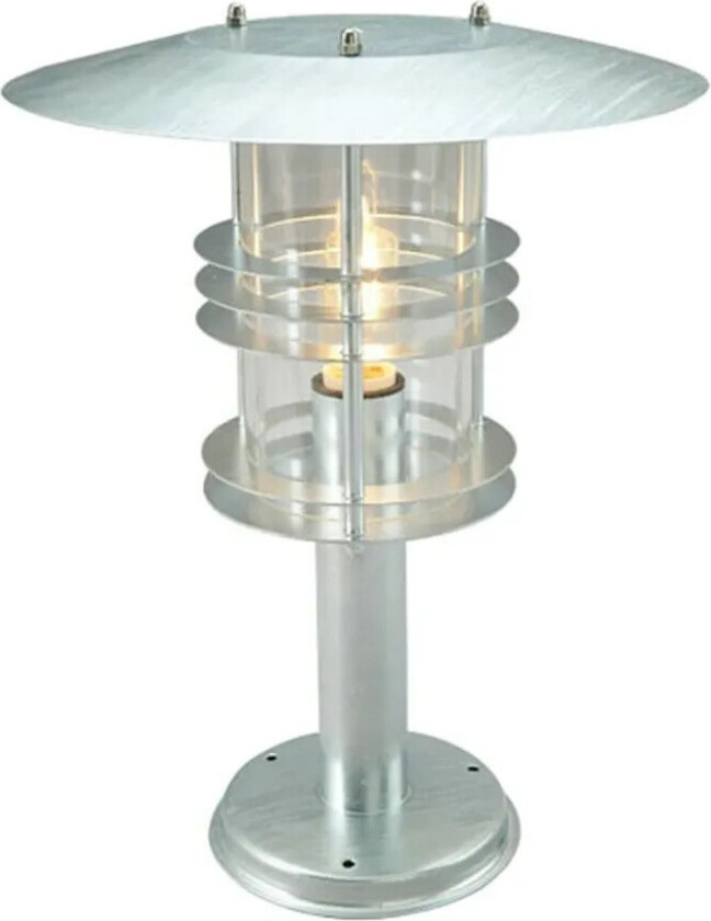 - Stockholm Utendørs Hage Lampe Mellem Galvanisert