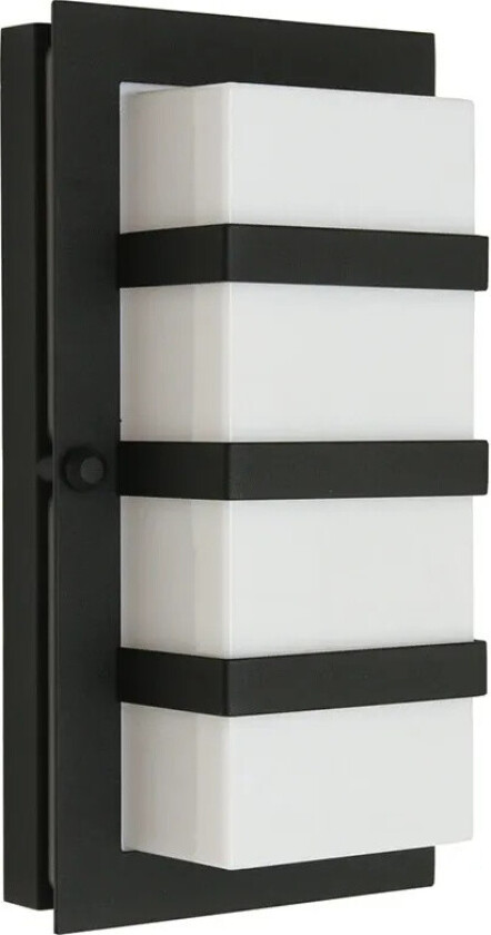 - Boden Utendørs Vegglampe Opal/Svart