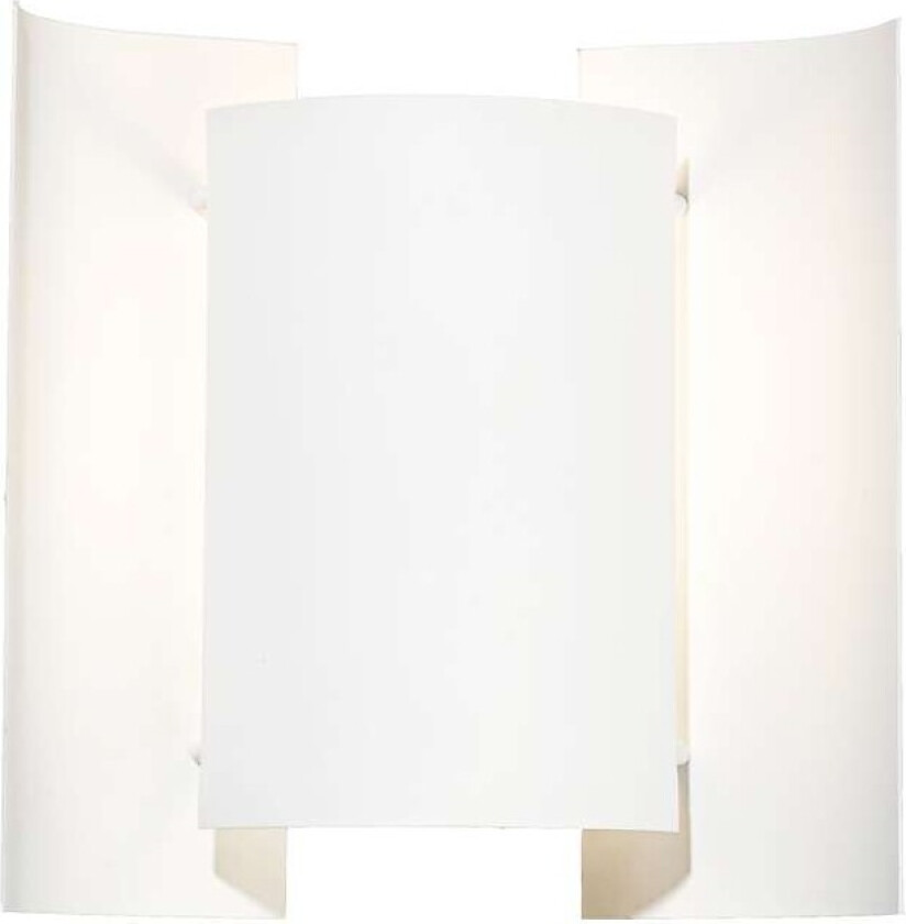 - Butterfly Vegglampe Matt White