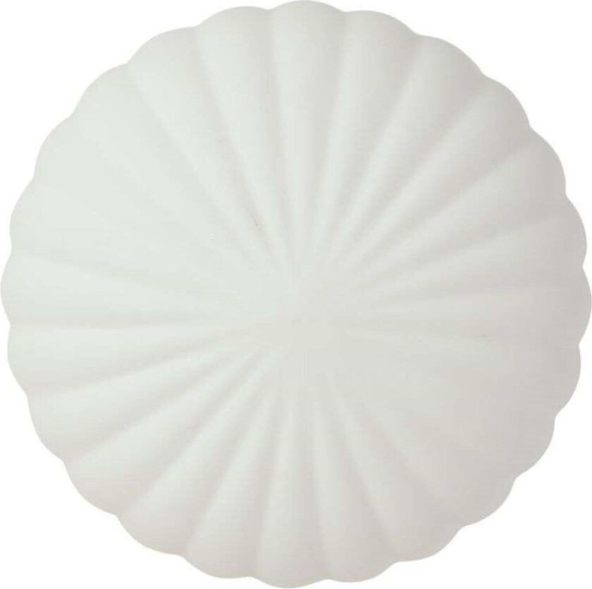 - Kumu Vegglampe Ø25 Opal/Brass