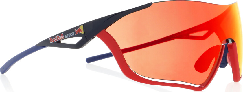 Flow OneSize, Matt Blue/Smoke with Red Mirror