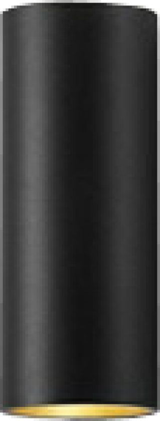 - Zero W2 LED 3000K Vegglampe Svart/Gull