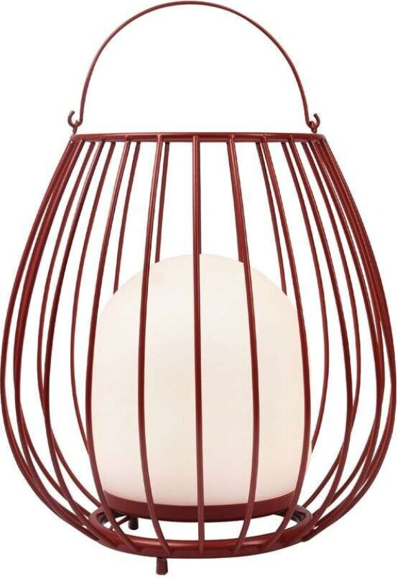 - Jim Portable Utendørslampe Red