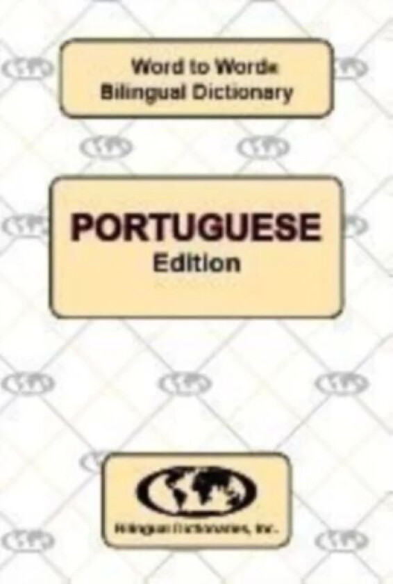English-Portuguese & Portuguese-English Word-to-Word Dictionary av C. Sesma, S. Santos