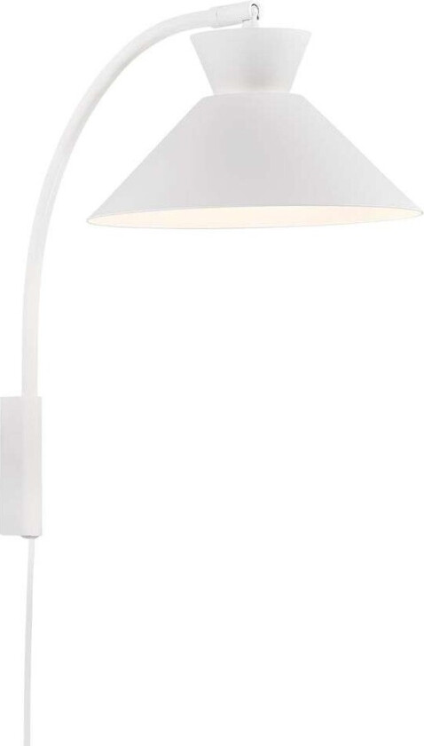 - Dial Vegglampe White