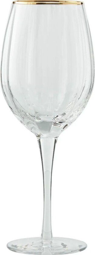 Claudine hvitvinsglass 45,5 cl Clear-light gold