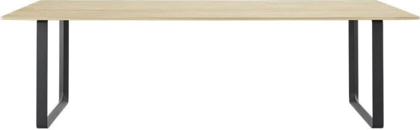 70/70 spisebord 255 x 108 cm Solid oak-Black