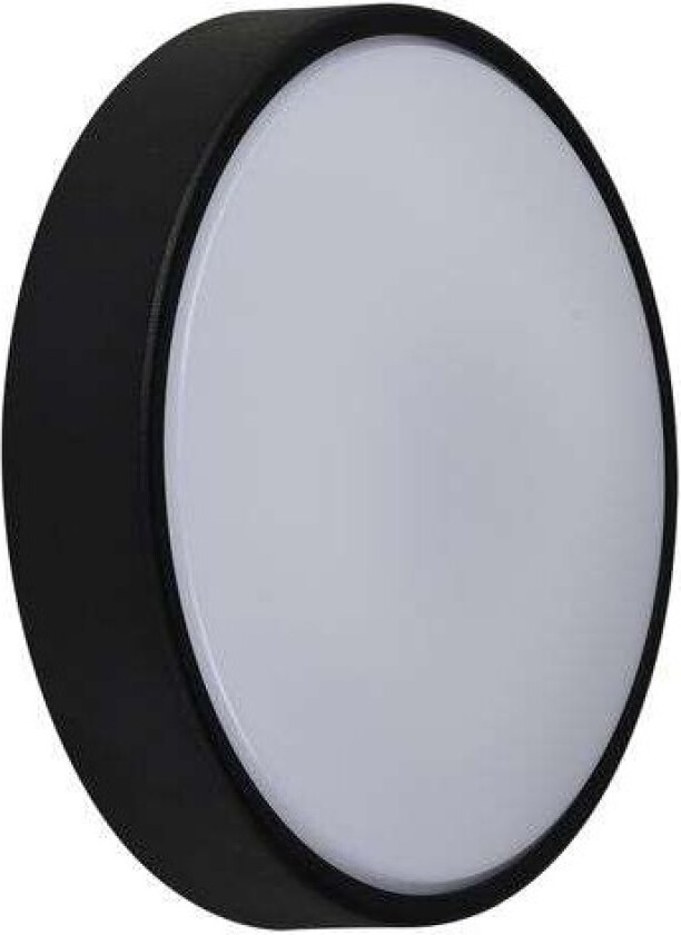 - Oliver Round Utendørs Vegglampe Black