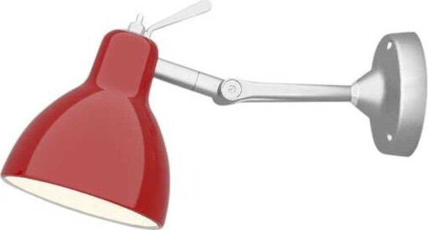 - Luxy H0 Vegglampe/Taklampe Alu/Rød