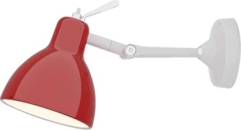 - Luxy H0 Vegglampe/Taklampe Hvit/Rød