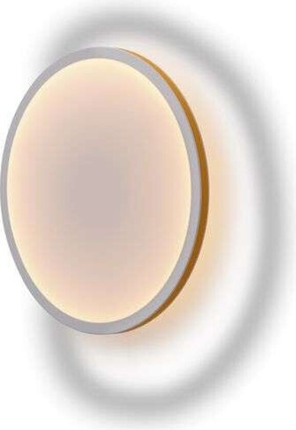 - Calm Vegglampe Ø50 White/Orange