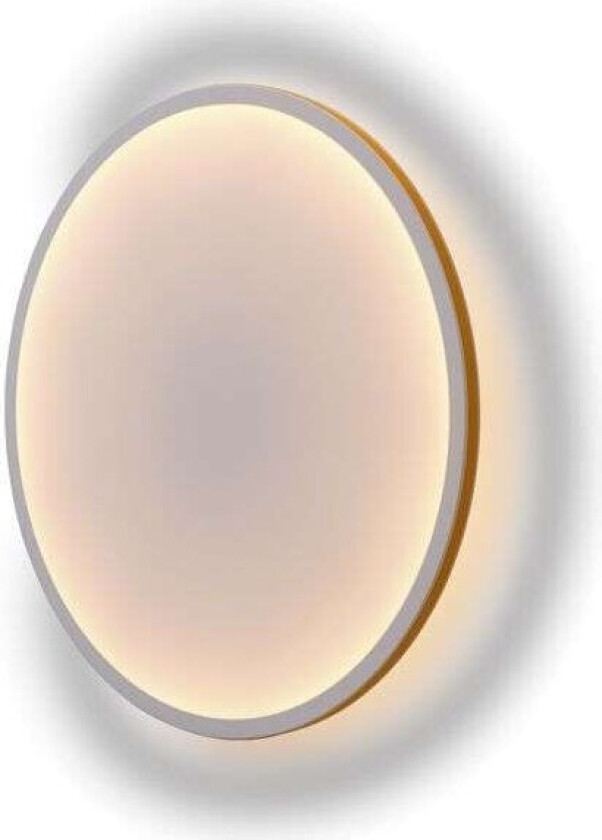 - Calm Vegglampe Ø68 White/Orange