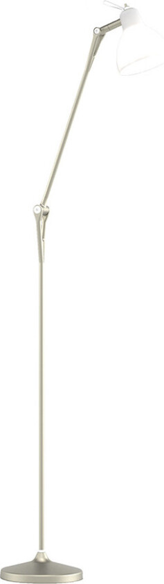 - Luxy F1 Gulvlampe Light Bronze/Satin White