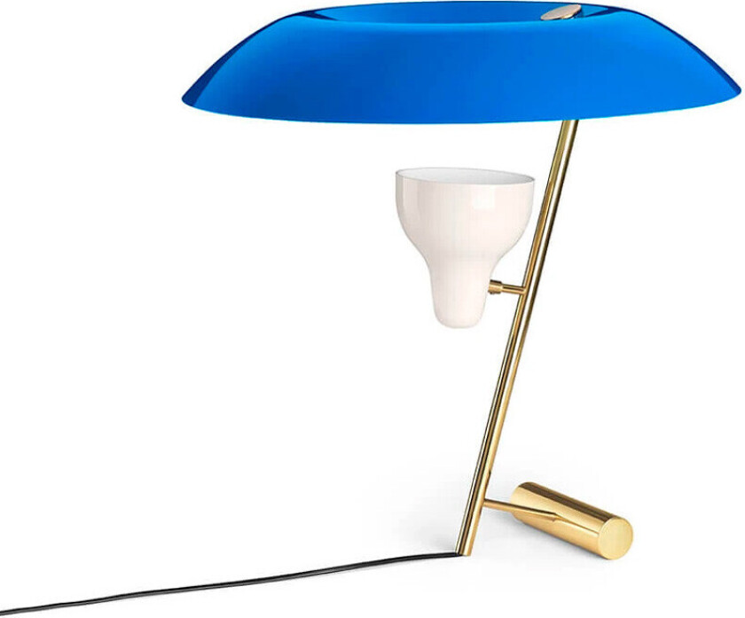 - Model 548 Bordlampe Polished Brass/Azure