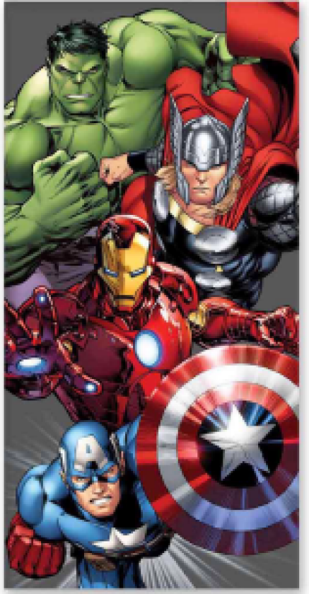 Towel - 70x140 cm - Avengers (110051)