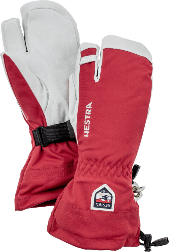 Army Leather Heli Ski 3 Rød 6