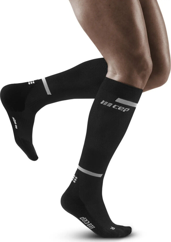 Men's The Run Socks, Tall 39-42, Black