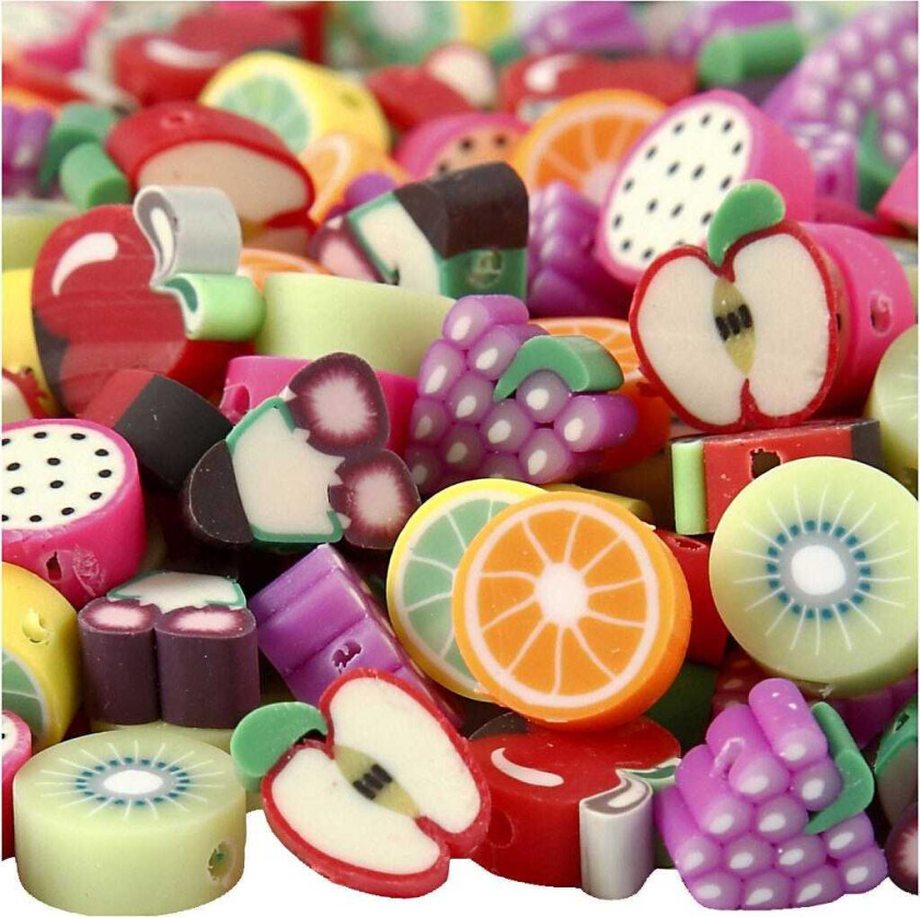 Figure beads - Fruit (69619)
