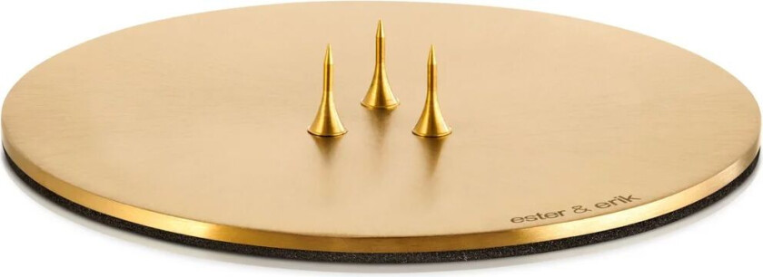 ester & erik lysfat Ø9 cm matt Gull