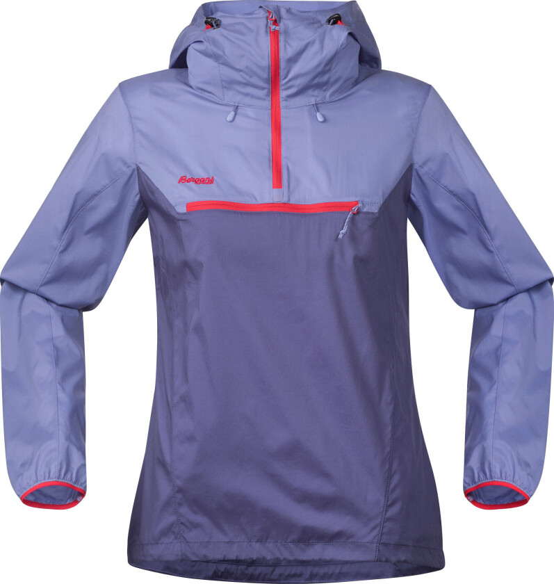 Women's Cecilie Microlight Anorak XS, Light Anemone/Strawberry