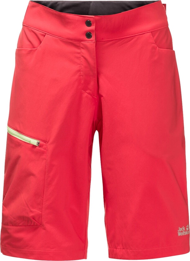Women's Tourer Shorts 34, Tulip Red