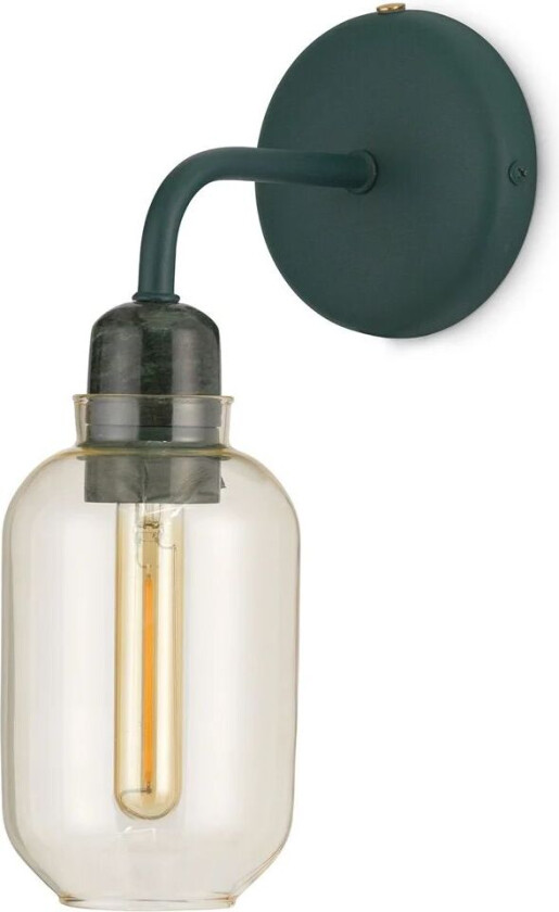 Amp vegglampe Gold-green