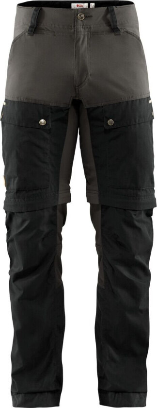 KEB GAITER TROUSERS M BLACK-STONE GREY