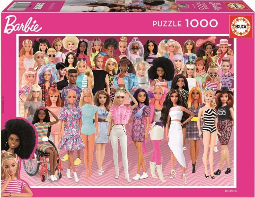 - 1000 Barbie Puzzles (80-19268)