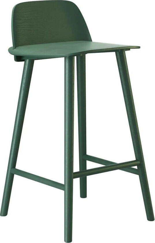Nerd barstol 75 cm mörkgrønn
