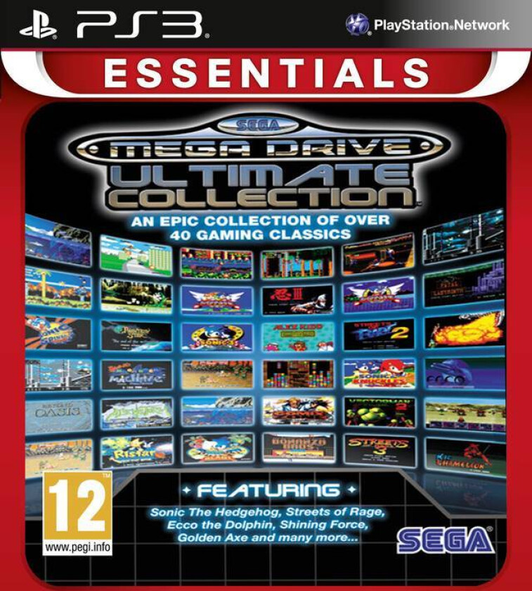 SEGA Mega Drive Ultimate Collection (Sonic Genesis) (Essentials)