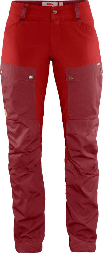 KEB TROUSERS CURVED W REG OX RED-LAVA